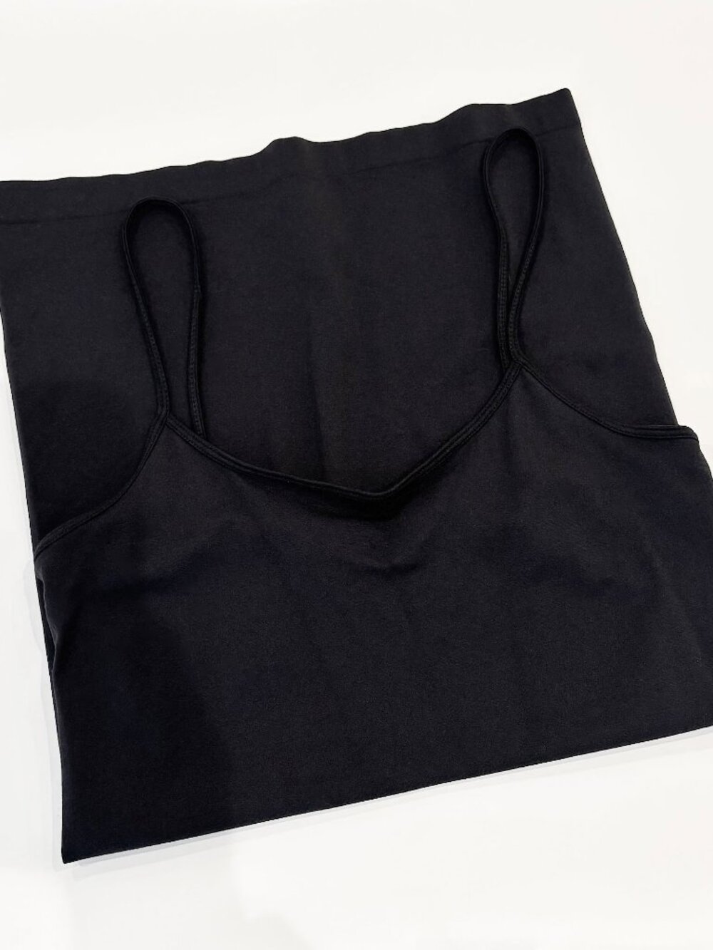 super stretchy black tank top - Picture 2 of 5